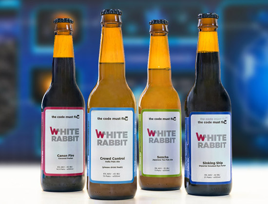 White Rabbit beer